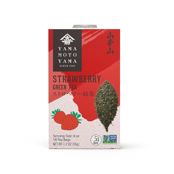 Strawberry Green Tea, 18 Bags Tea USA Naty Shop Default Title