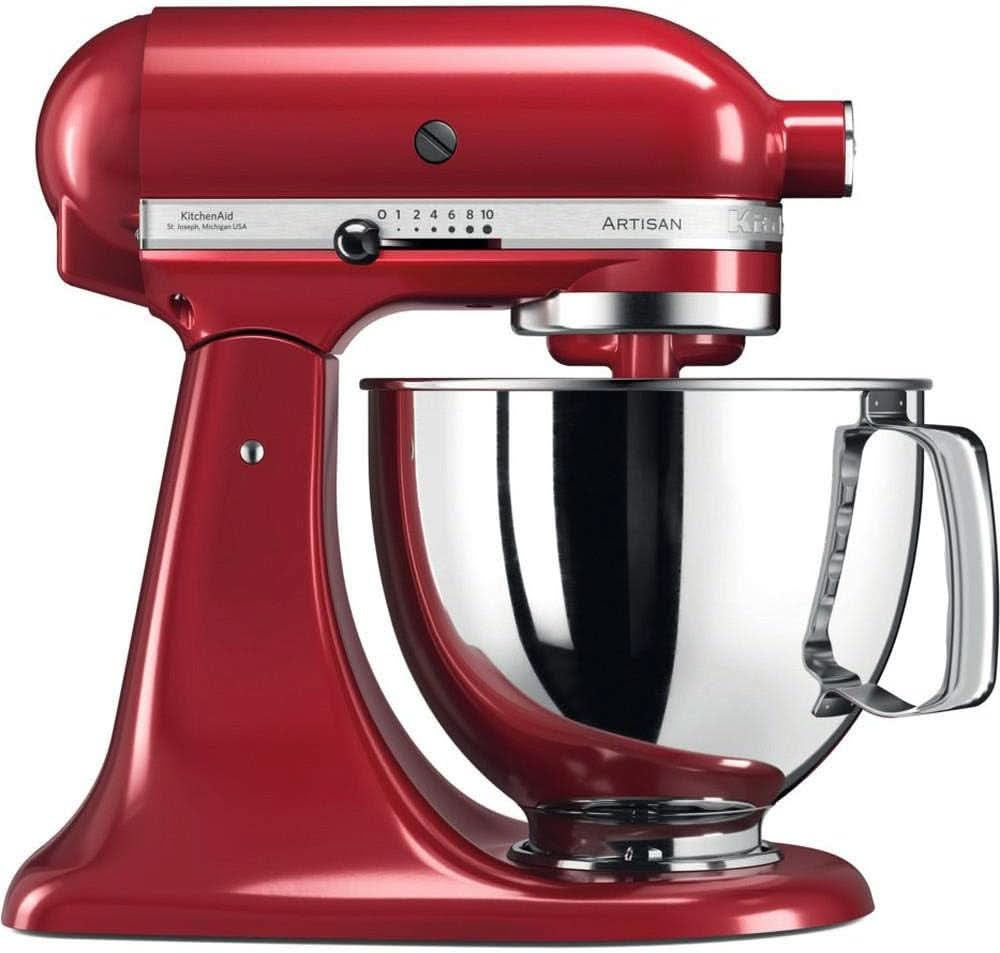 Mixer cu bol KitchenAid Artisan 5KSM125EER, 300W, 4.8L