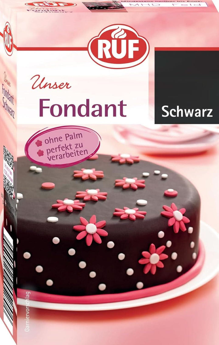 RUF Fondant, potrivit pentru modelarea figurilor, florilor și literelor,  250 grame