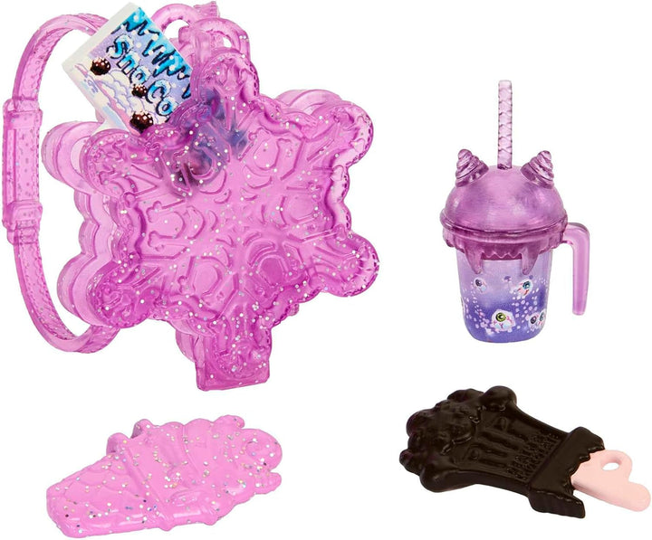 Monster High Abbey Bominable Yeti cu animal de companie Mammoth și accesorii - aspect Spook-tastic Snowflake pentru copii 4+, HNF64