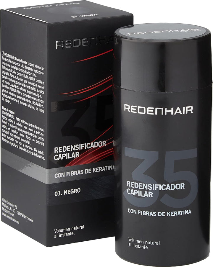 Redenhair Haarwuchsmittel - Haarfasern - Keratin-Haar-Mikrofasern - Verblasst Nicht - Regen-, Wind- Und Schweißbeständig - Alopecia Solution - Blondes Haar - 23 G