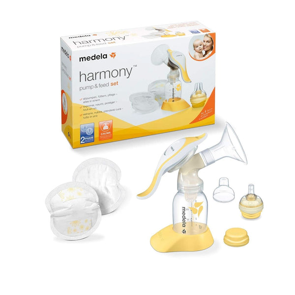 Medela Harmony Handmilchpumpe, Mit Calma-Sauger Und Stilleinlagen