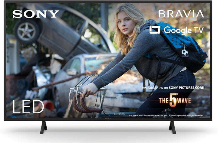 Sony BRAVIA, KD-43X80L, 43 Zoll Fernseher, LED, 4K HDR, Google TV, Smart TV, Works with Alexa, BRAVIA CORE, TRILUMINOS PRO, HDMI 2.1, Gaming-Menü Mit ALLM