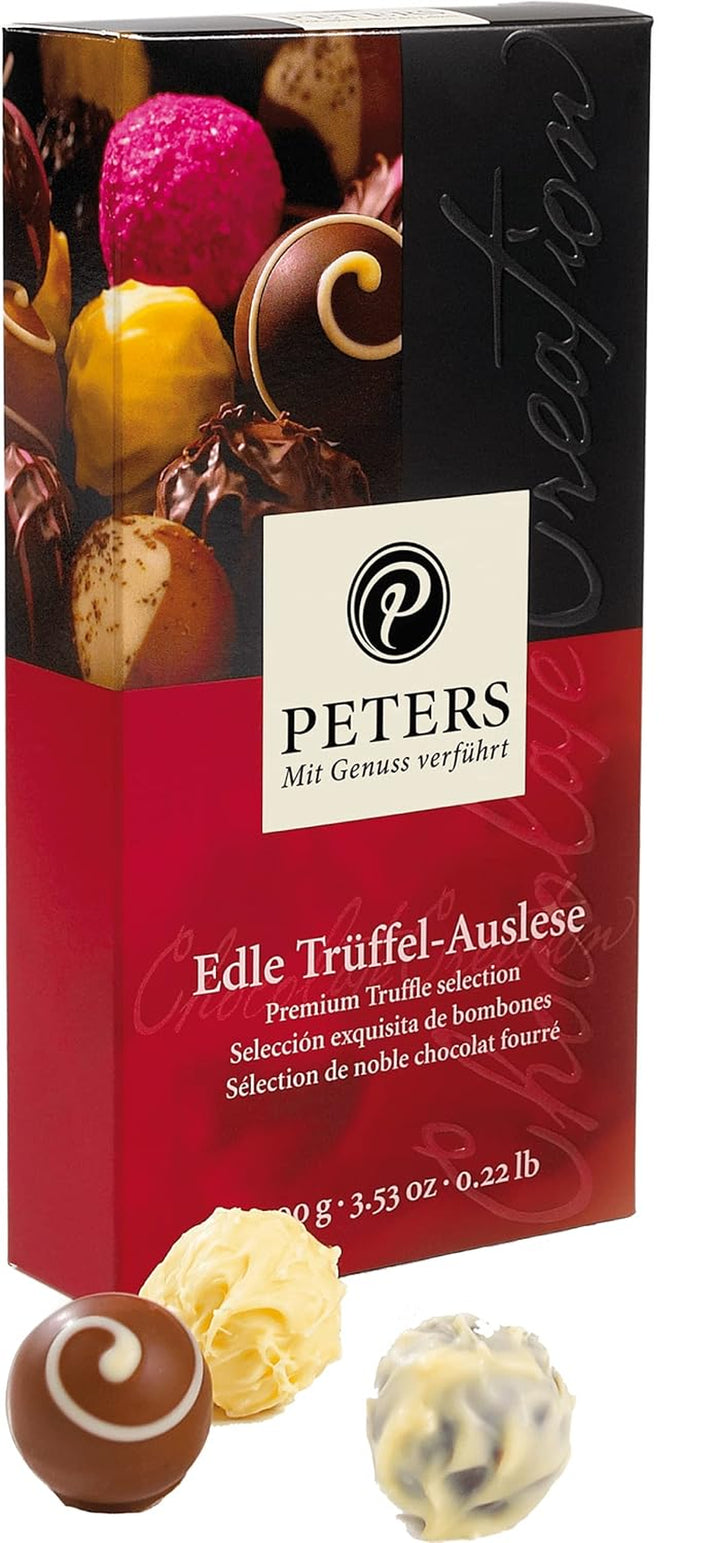 Peters Mit Genuss Verführt | Alles Liebe | Mit Alkohol | Pralinen-Mischung | Köstliche Pralinés | Schokolade | Geschenk | Dankeschön | Geschenkidee | Made in Germany | 200G