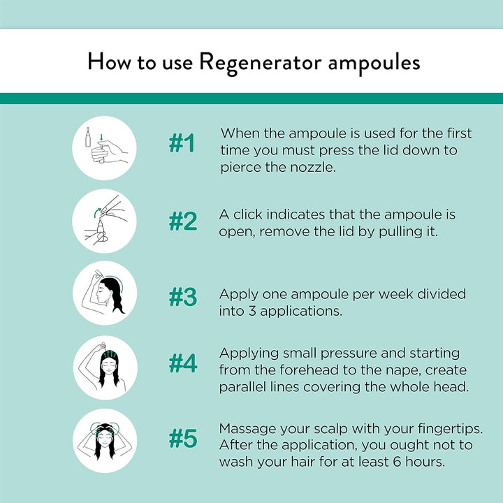 Nuggela & Sulé Haar-Regenerator Ampullen. Effektive Behandlung. Mit Anden-Maca Und Marinem Glykogen. Erhöht Haardichte Und -Stärke. Besonders Für Lichte Haarpartien Geeignet. 4-Wochen-Kur. 4 X 10 Ml