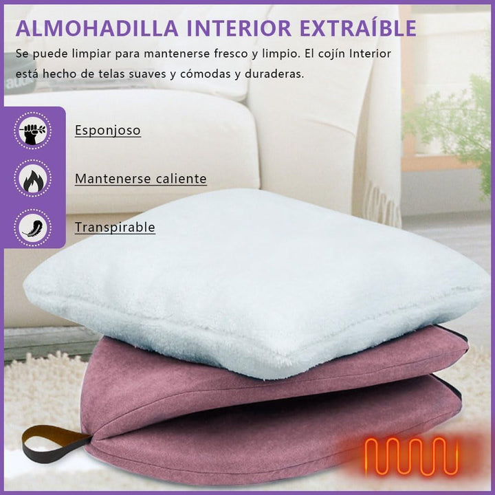 Pat pentru pisici, Peșteră moale pentru pisici, Pat pentru pisici din pluș moale și cald, Cuib pentru pisici cu pernă interioară detașabilă și lavabilă, Roz, M