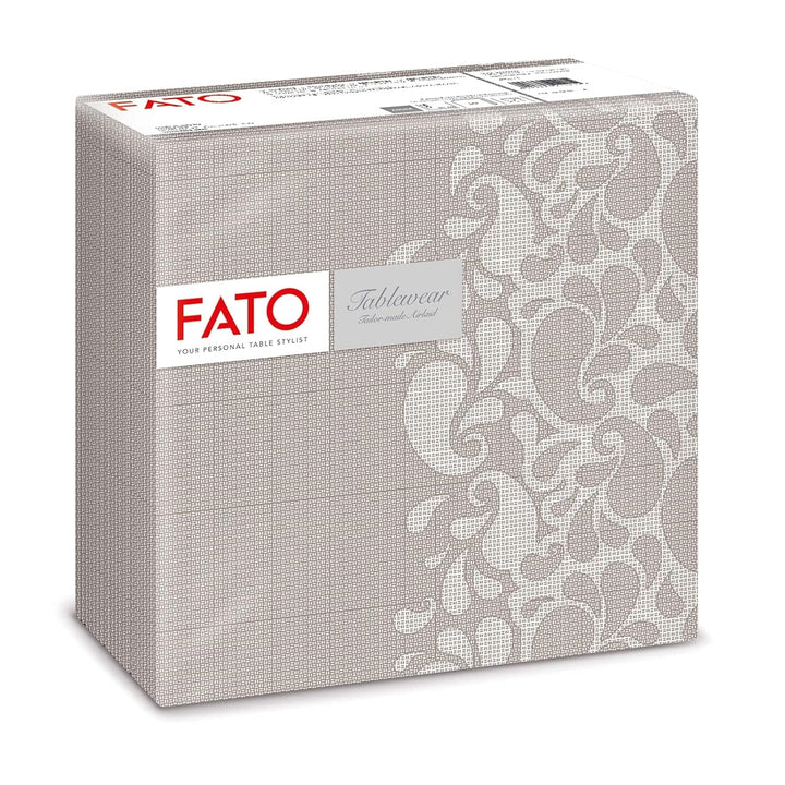 Fato - Șervețele din hârtie uscată, airlaid, efect textil, pachet cu 50 de șervețele, format 40X40 pliate în 4, Tropicana Decor