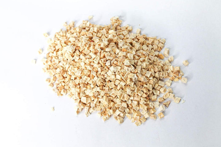 Bucăți de mere liofilizate 100g - Fructe liofilizate - Fructe uscate liofilizate - Mere uscate - Perfect pentru coacere, decorarea prăjiturilor, gustări, muesli și deserturi Produse deshidratate Naty Shop