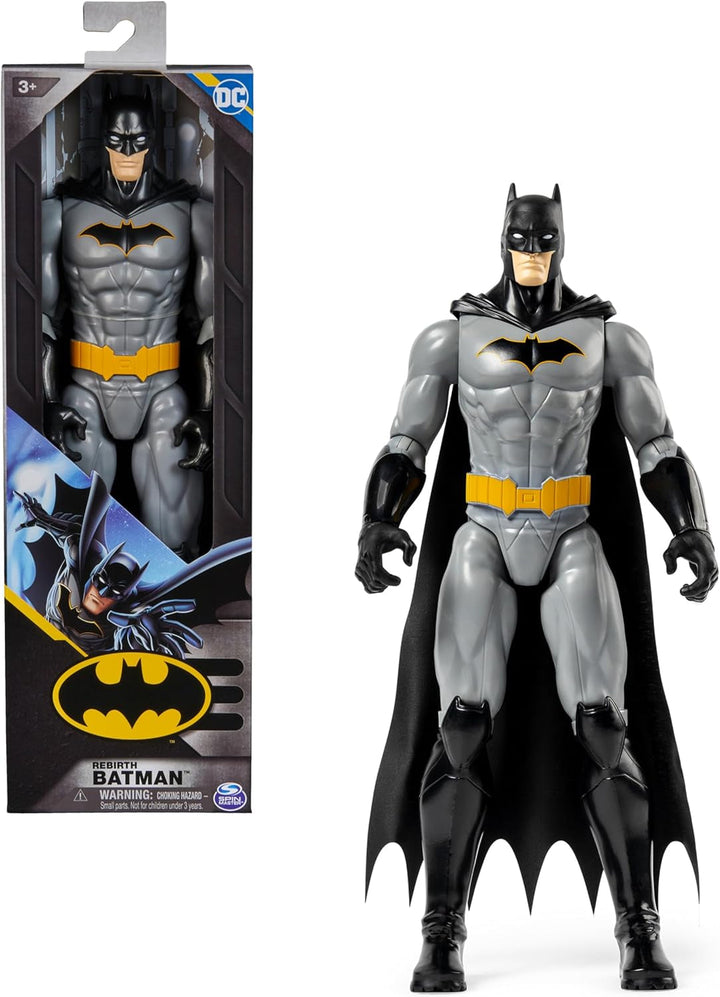 Batman S1 figurină de acțiune, 30 cm înălțime, Complet mobilă Pentru aventuri captivante și cascadorii pline de acțiune, Jucărie pentru copii cu vârsta de 4 ani și peste, Design original de benzi desenate