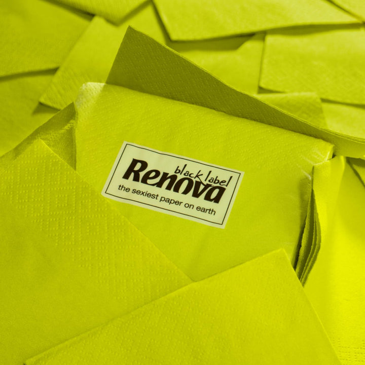 Șervețele de hârtie Renova verde cocktail - 30 de șervețele