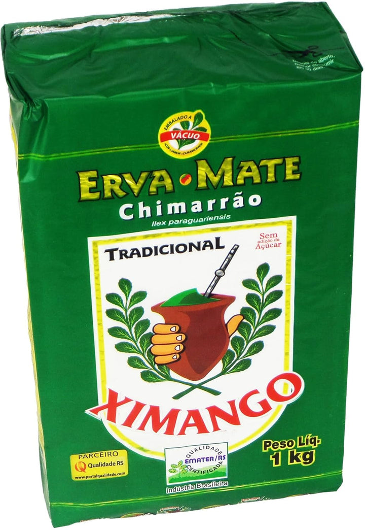 Yerba Mate - 35.27 Oz - Erva-Mate Para Chimarrão - 1Kg… Tea USA Naty Shop Default Title