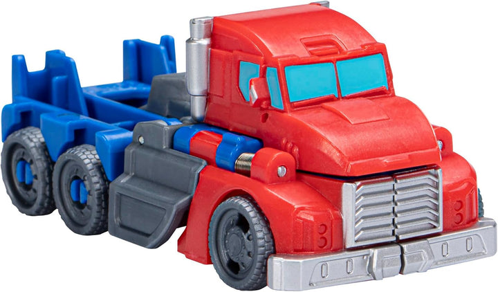 Jucărie Transformers Earthspark 1-Step Flip Changer Optimus Prime, figurină (10 cm), jucărie robot, vârsta 6+