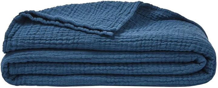 ESSIX Plaid, Monocolor, Fabricat din tifon de bumbac, Jazzy, 130 X 170 Cm