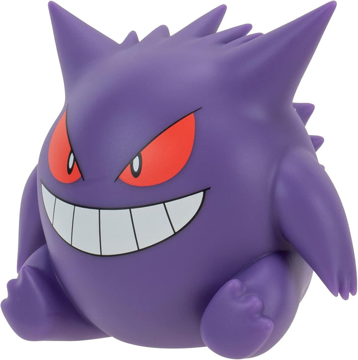 Pokémon PKW3388 - Figurină de vinil - Gengar, Figurină oficială de colecție, 10Cm