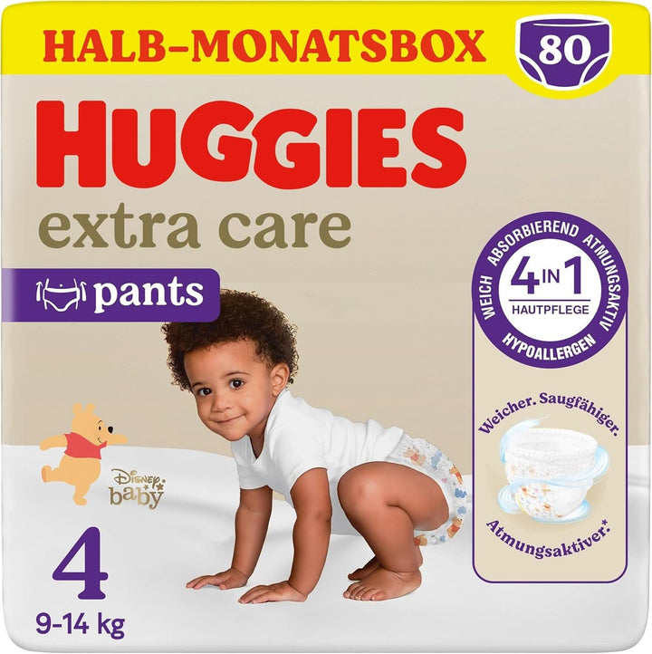 Huggies Extra Care Pants Mit Disney-Design Größe 5, 68 Windeln (2X34), Halb-Monatsbox