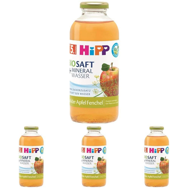 Hipp Bio-Saft + Mineralwasser Milder Apfel Fenchel, 500Ml