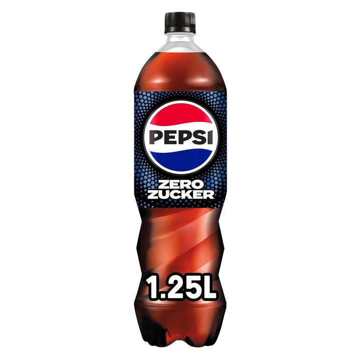 Pepsi Zero Sugar, Băutura răcoritoare fără zahăr, cola cofeinizată, set 6 x 1,25 litri