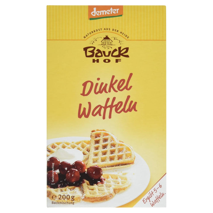 Demeter Bauck Hof Bio Dinkel Waffeln, 200 G