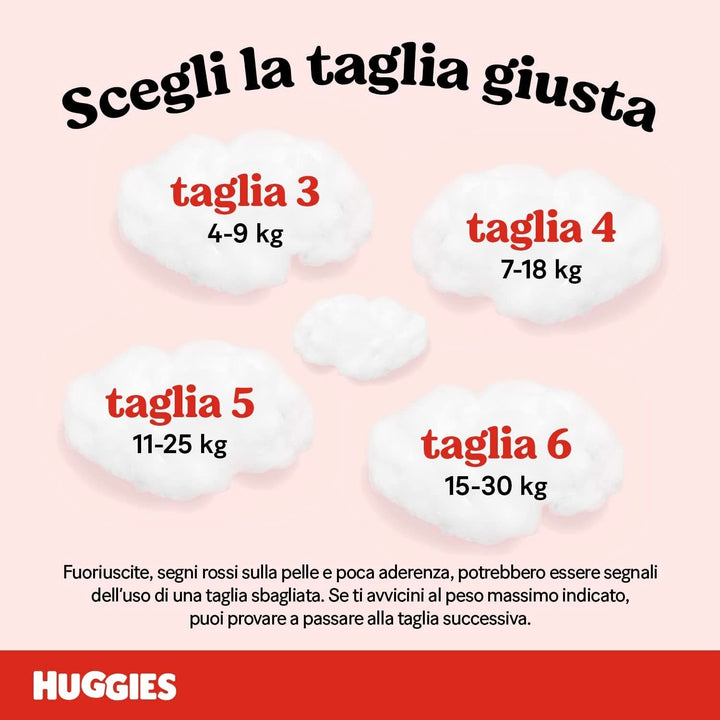 Huggies Ultra Comfort, scutece mărimea 5 (11-25 kg), design Disney, 126 bucăți