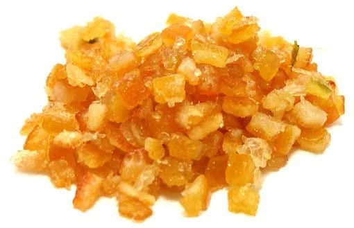 Cubes d'orange confits, 1 kg, vrac