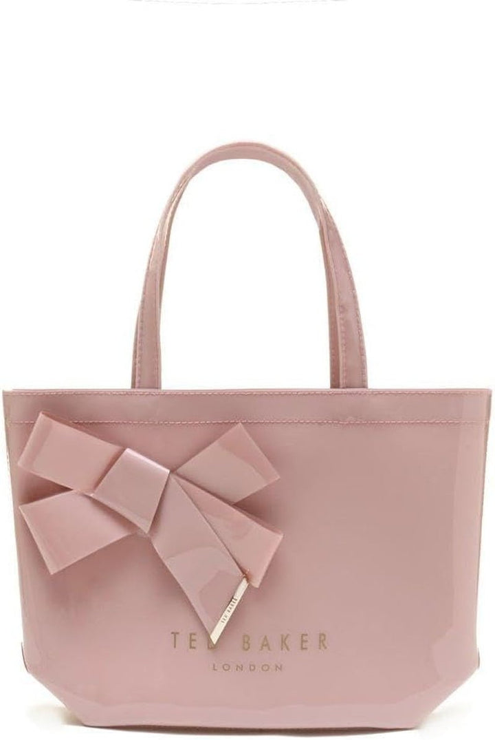 Cumpărător cu arc de vinil pentru femei Ted Baker Nikicon Genti Femei Naty Shop Roz