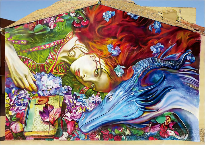 Educa - Puzzle de 1000 piese pentru adulti | Sant Jordi, Lily Brick. Dimensiuni: 68 X 48 cm. Include lipiciul de puzzle Fixpuzzle. Pentru 14 ani (19926)
