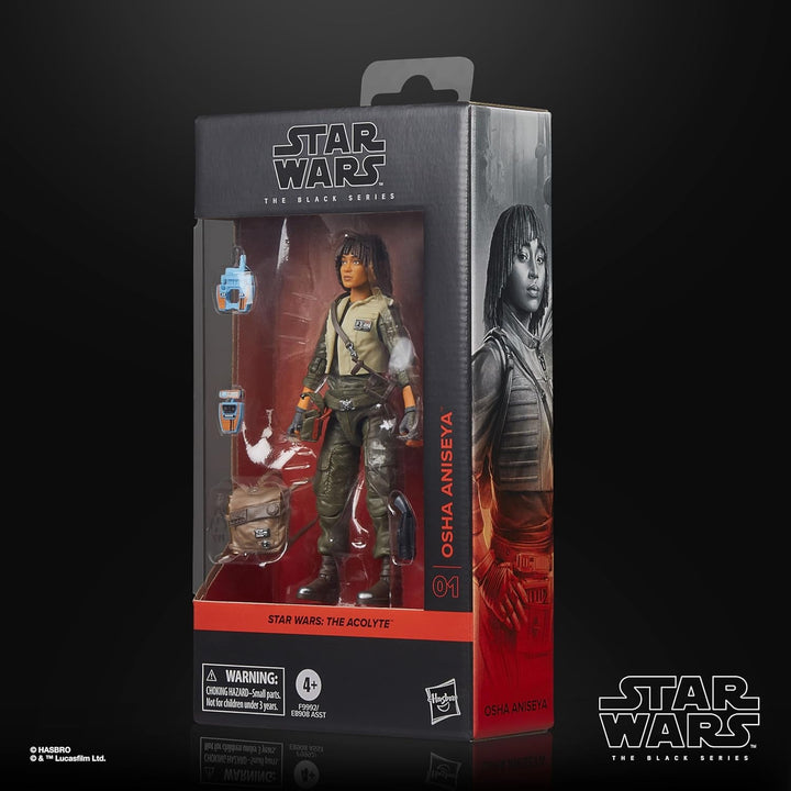 Star Wars Seria Neagră OSHA Aniseya, Figura de acțiune Pentru a colecta acoliții (Scala 15 Cm)