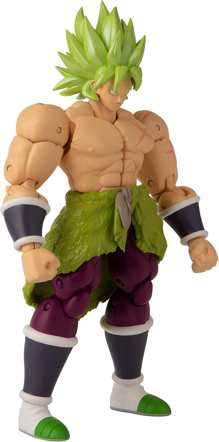 BANDAI - Dragon Ball Super - Figurine Dragon Stars 17 Cm - Super Saiyan Broly - Figura articulată Broly - Licența oficială Dragon Ball - Jucărie pentru copii 4+ ani - 36190J
