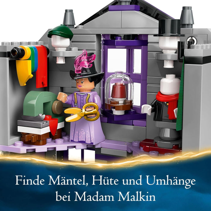LEGO Harry Potter Ollivanders & Madam Malkin's Suits, Lands Of Diagon Alley, Playset pentru copii, Wizarding Toys, Fantasy Cadouri pentru fete, băieți și fani de la 8 ani 76439