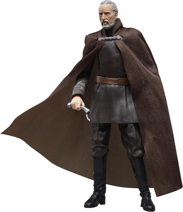 Star Wars Seria Neagră Contele Dooku, Star Wars: Răzbunarea Sith 20 de ani figura de acțiune de colecție (15 cm)