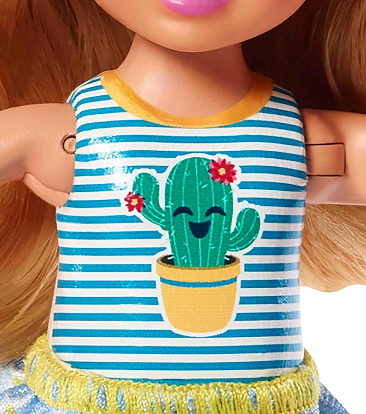 Barbie GHV78 - Club Chelsea Playset cu păpușă și cal, aprox. 15 cm, blondă, cu modă și accesorii, jucărie cadou pentru copii de la 3 la 7 ani