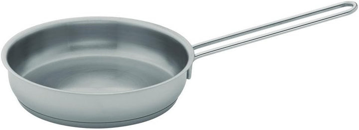 Fissler Häppchen / Edelstahl-Pfanne (Ø 16Cm - 0,5 Liter ) Unbeschichtete Mini-Stielpfanne, Ideal Für Kleine Snacks - Induktion, Silber