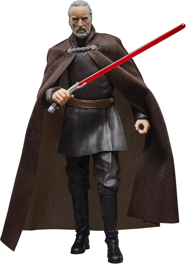 Star Wars Seria Neagră Contele Dooku, Star Wars: Răzbunarea Sith 20 de ani figura de acțiune de colecție (15 cm)