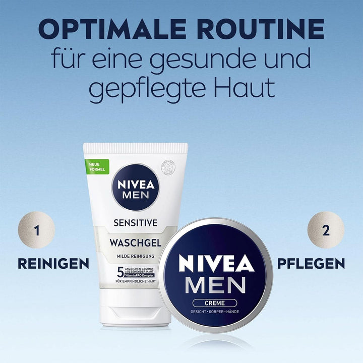 NIVEA MEN Creme, cremă hrănitoare pentru piele cu vitamina E, 150 ml