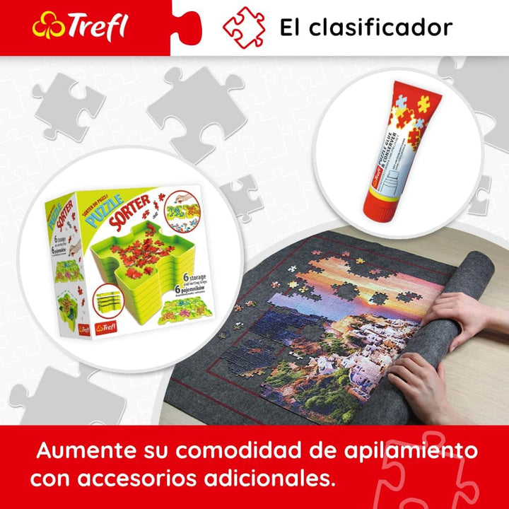Trefl TR26163 Val di Funes, Dolomiți, Italia 1500 piese, calitate premium, pentru adulți și copii de la 12 ani Puzzle, multicolor