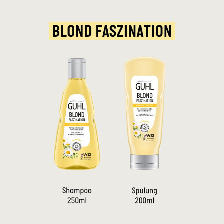 Guhl Blond Faszination Shampoo - Inhalt: 250 Ml - Haartyp: Blond, Blondiert