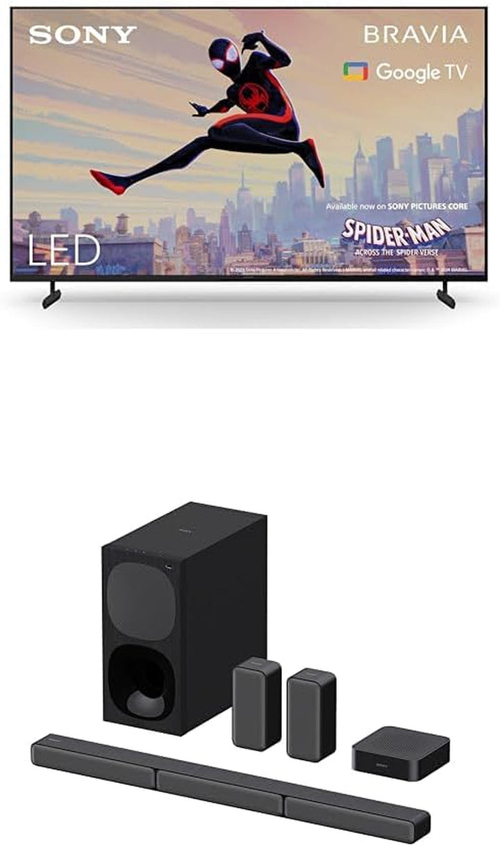 Sony BRAVIA, KD-43X80L, 43 Zoll Fernseher, LED, 4K HDR, Google TV, Smart TV, Works with Alexa, BRAVIA CORE, TRILUMINOS PRO, HDMI 2.1, Gaming-Menü Mit ALLM