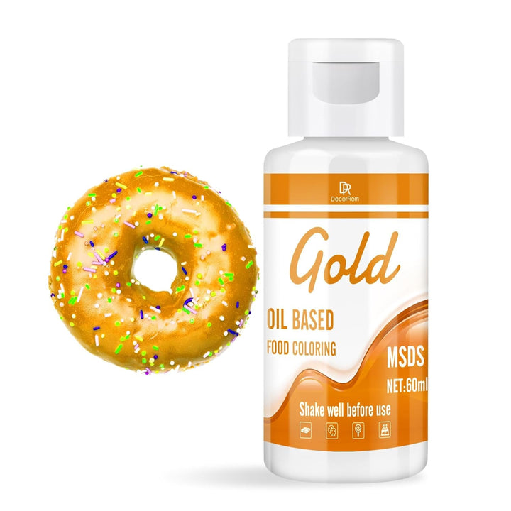 Fettlösliche Lebensmittelfarbe Für Schokolade - 60Ml Ölbasis Lebensmittelfarben Für Fondant, Torten Dekoration, Backen - Flüssige Food Coloring Für Kakaobutter, Buttercream, Kuchen (Schwarz)