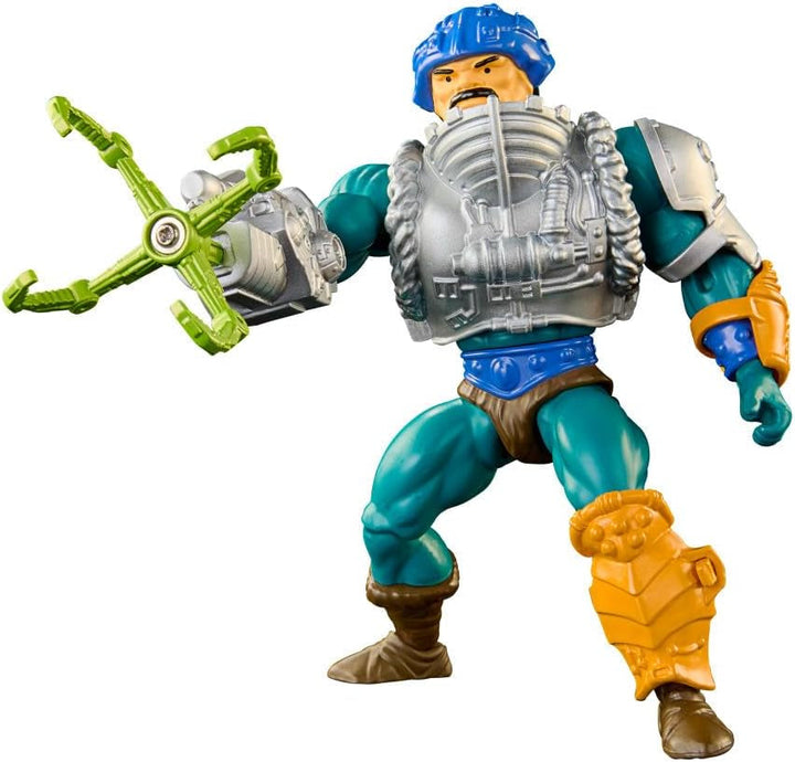 MASTERS of the UNIVERSE Action Figures - Colecție cu He-Man și Skeletor, 14 cm, 16 articulații, ambalaj retro, broșură mini-comic, pentru colecționari și copii de la 6 ani, HKM77