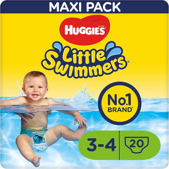 Huggies Little Swimmers Schwimmwindeln, Größe 3-4 (7-15 Kg), 1 Packung Mit 20 Stücke