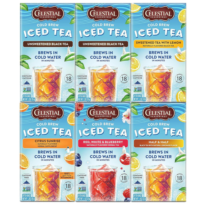 Cold Brew Variety Pack, 6 Count Tea USA Naty Shop Default Title