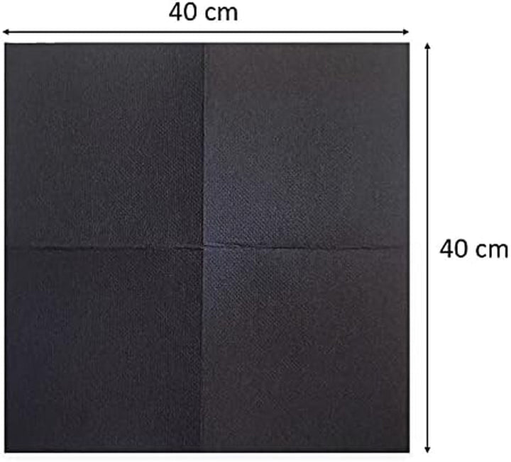 Șervețele Pro 40 X 40, 2 straturi, 1/4 fold, 50 șervețele, punta-punta, carouri, roșu