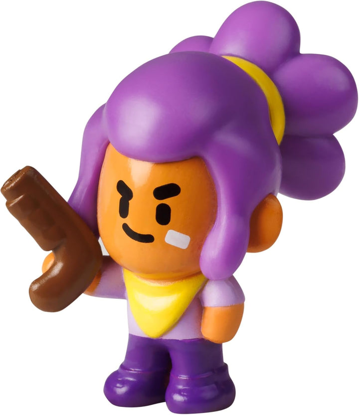 Bizak Brawl Stars 64112017-1 figură, 1 bucată, figură de 4 cm în cutie surpriză, joc multiplayer de lupte, vârsta peste 3 ani
