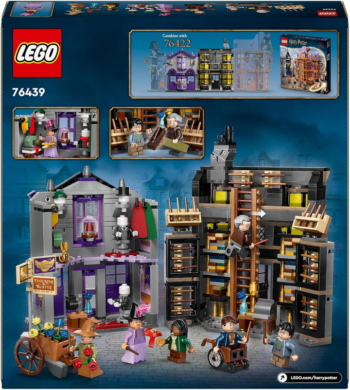 LEGO Harry Potter Ollivanders & Madam Malkin's Suits, Lands Of Diagon Alley, Playset pentru copii, Wizarding Toys, Fantasy Cadouri pentru fete, băieți și fani de la 8 ani 76439