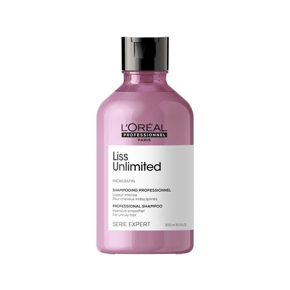 L’Oréal Professionnel | Shampoo, for Rebellious & Frizzy Hair Hair, Serie Expert Liss Unlimited, 300 Ml