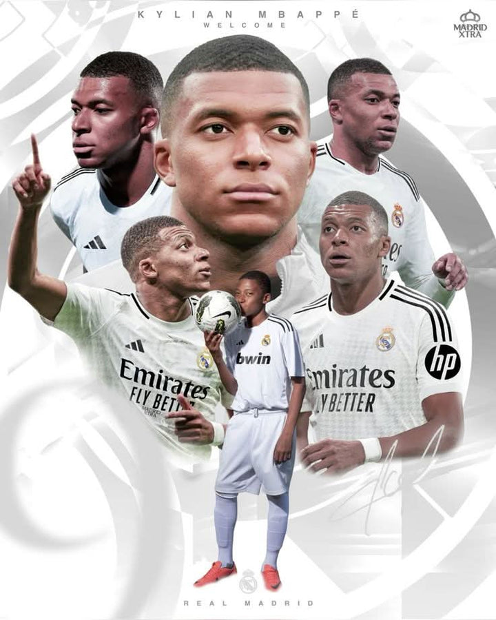 Imagine comestibila, vafa sau icing, Fotbal, Mbappe - Naty Shop 