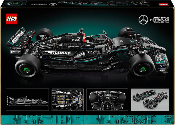 Set de performanță LEGO Technic Mercedes-Amg F1 W14 E pentru adulți, model de mașină de curse la scară, obiecte de colecție pentru casă sau birou, cadouri Formula 1 pentru bărbați, femei 42171