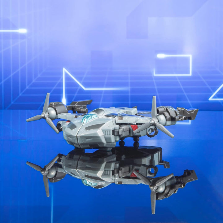 Jucărie Transformers Earthspark Deluxe Class Megatron, figurină de acțiune înaltă de 12,5 cm, jucărie robot pentru copii cu vârsta peste 6 ani