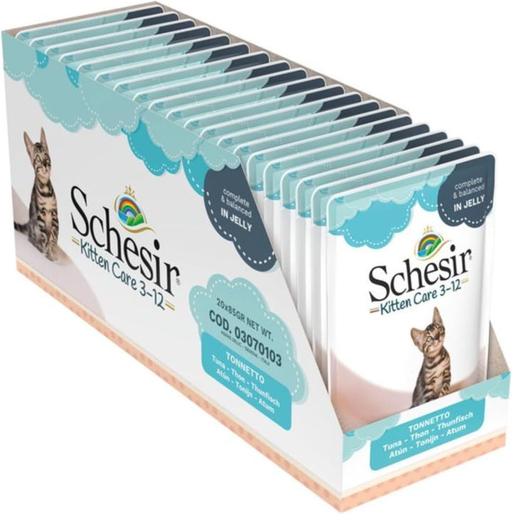 Cat Bio Kitten Monoprotein Chicken, hrană umedă pentru pisici, 16 pungi X 85 G