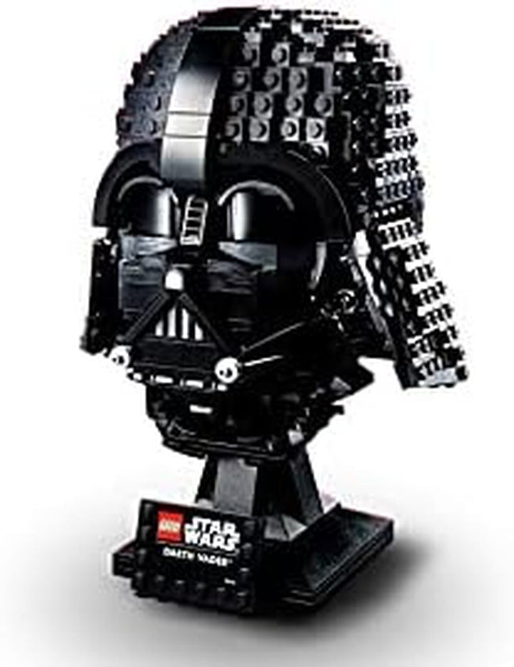 LEGO Star Wars Darth Vader Helmet, set de construcție pentru adulți, idee de cadou pentru bărbați, femei, el sau ea, model de colecție de construit și expus 75304